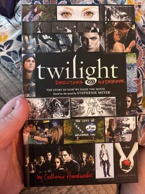 Signed Rare Twilight Director's Notebook by Catherine Hardwicke - Hardcover